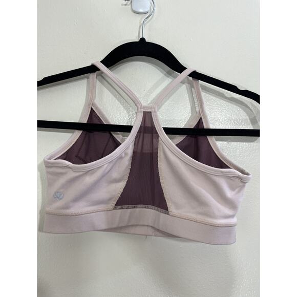 Lululemon Sport Bra XS Flow Y Nulu Yoga Workout Yoga Gym Pilates Athleisure Hike - Picture 1 of 8